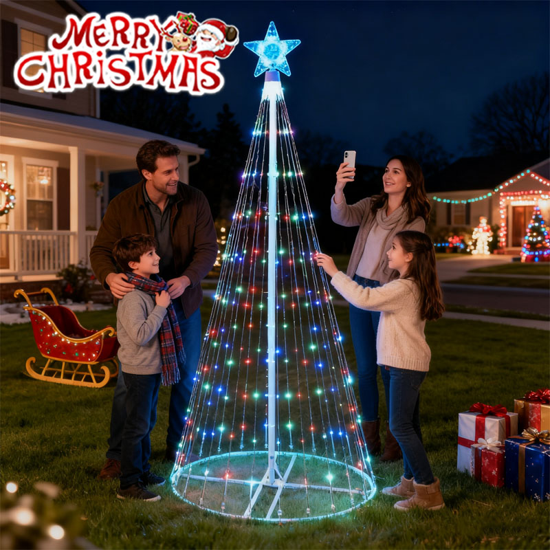 Outdoor Lighting For Gazebo - Luci a cascata a LED ad