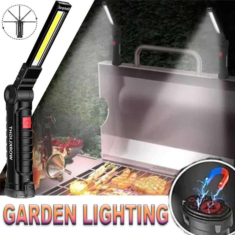 Outdoor Lighting Replacement Bulbs - Torcia LED portatile con gancio magnetico