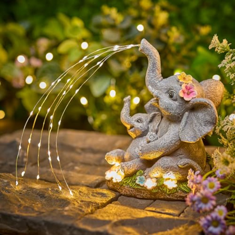 Outdoor Lighting Patio - Statua Decorativa da Giardino a Forma