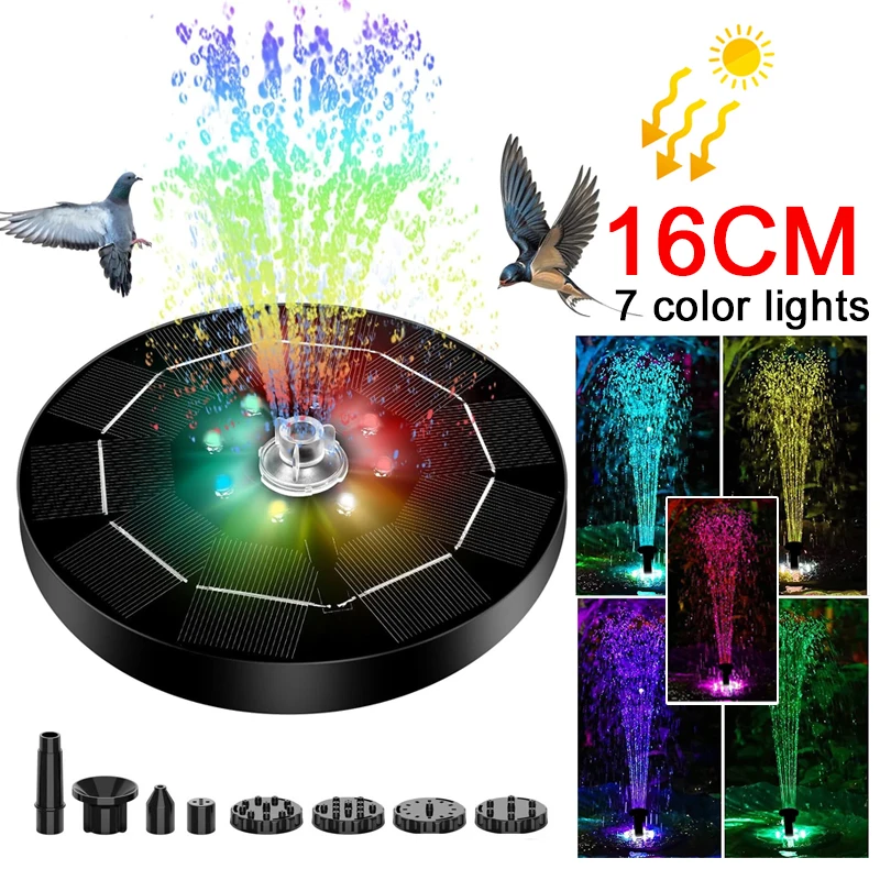 Outdoor Lighting For Gazebo - Luce della fontana 7 colori luce