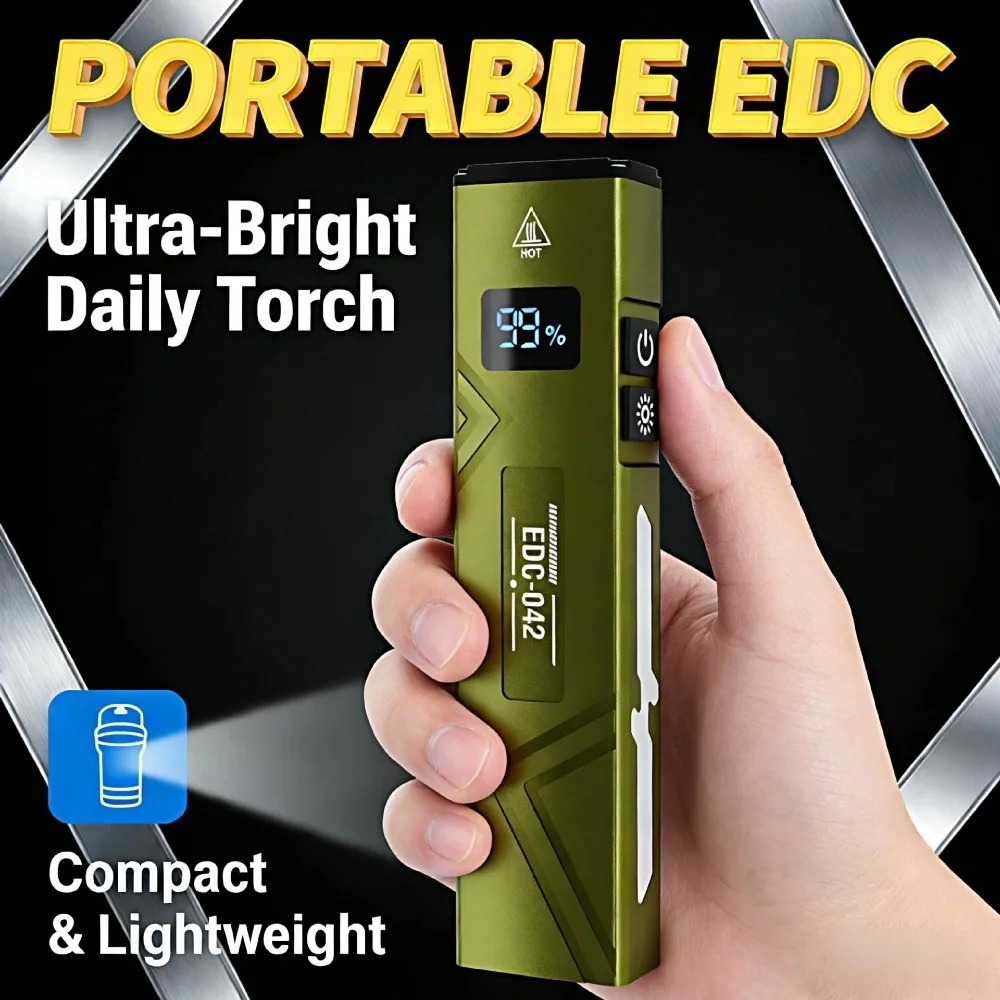 Outdoor Lighting Types - Nuova Torcia EDC Mini Super Luminosa