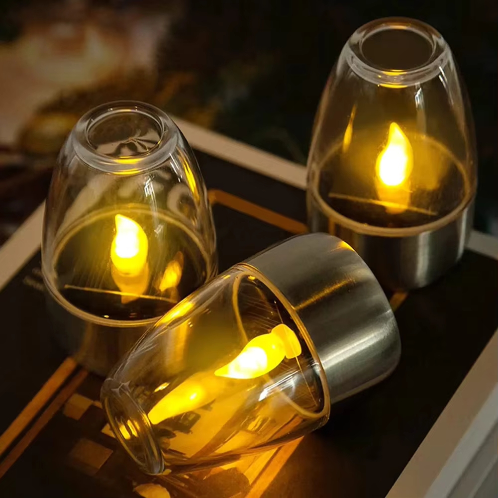 Outdoor Lighting For Gazebo - Luci a candela solari a LED