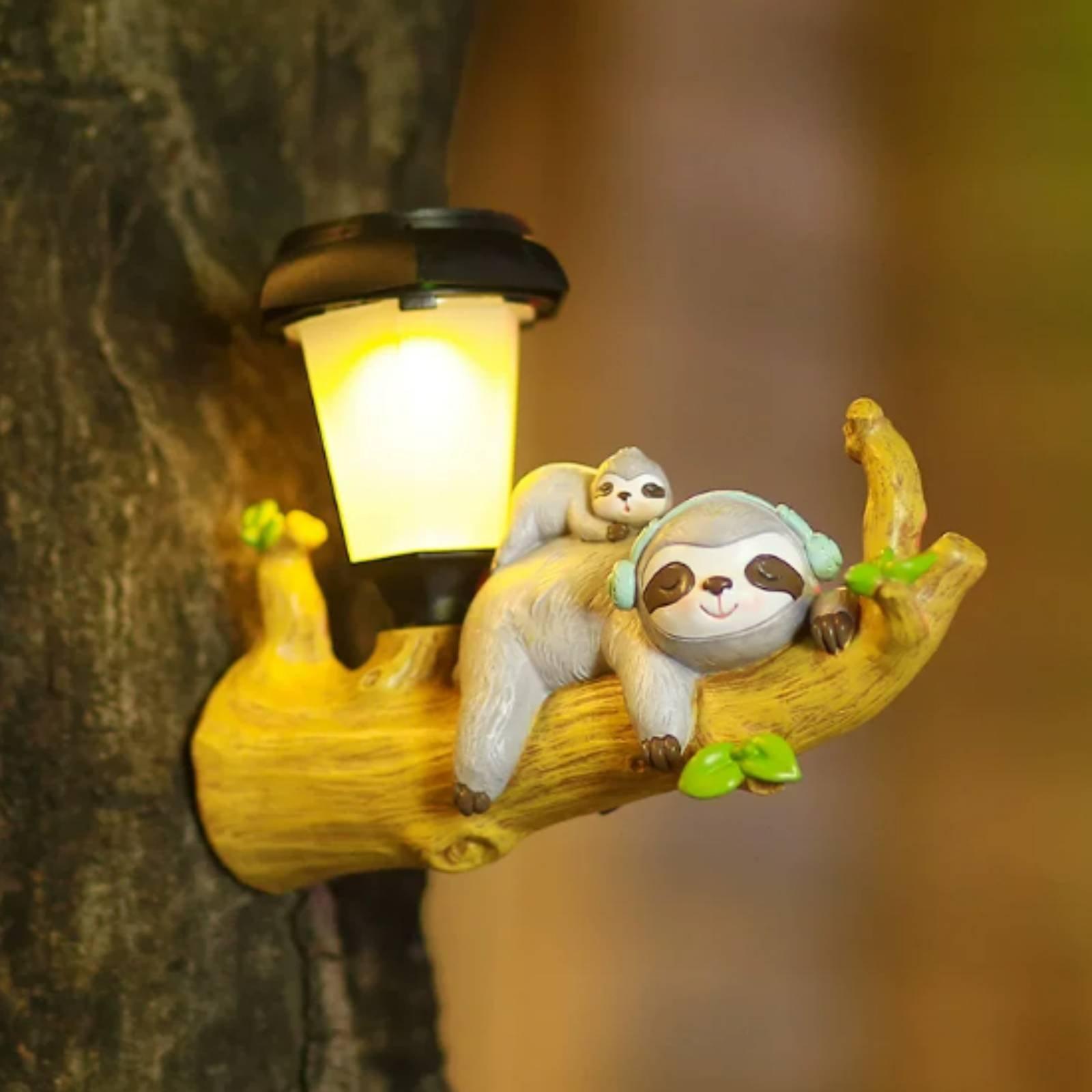 Outdoor Lighting Patio - Lampada Solare da Esterno in Resina