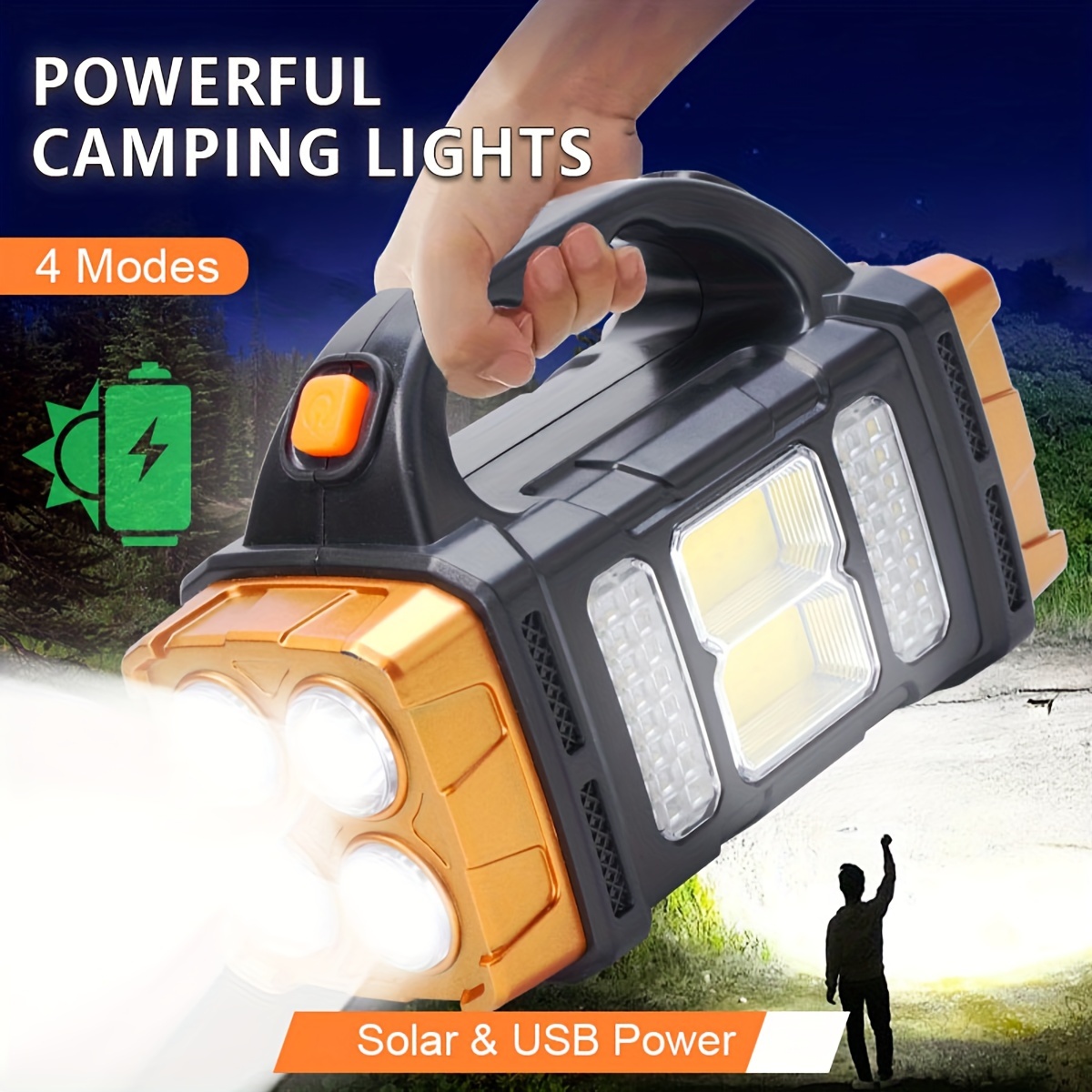 Outdoor Lighting Replacement Bulbs - Nuova Torcia LED Solare Ricaricabile ad