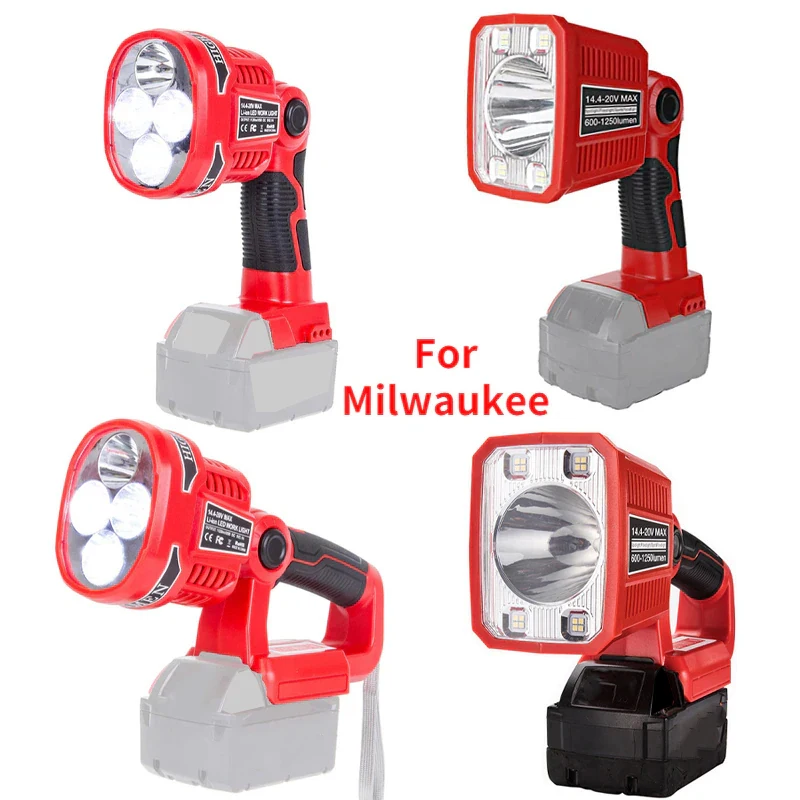 Outdoor Lighting Milwaukee - Lampada da lavoro portatile a LED