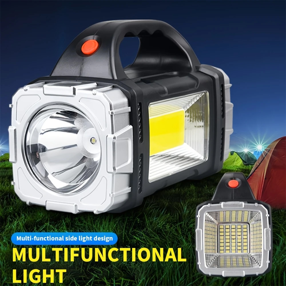 Outdoor Lighting For Camping - Torcia portatile potente ricaricabile USB Luce