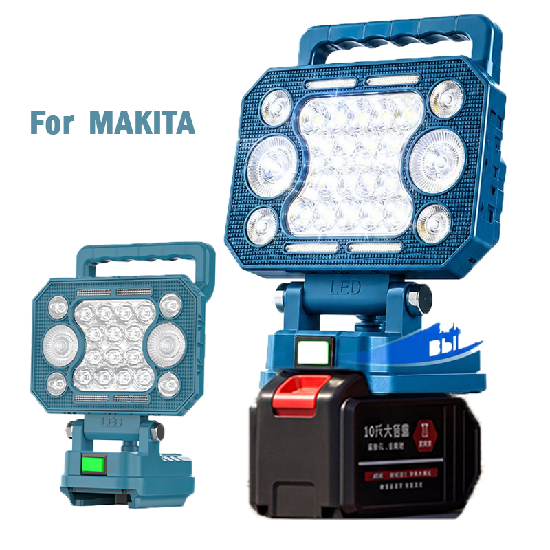 Outdoor Lighting Milwaukee - Lampada da lavoro a LED Makita