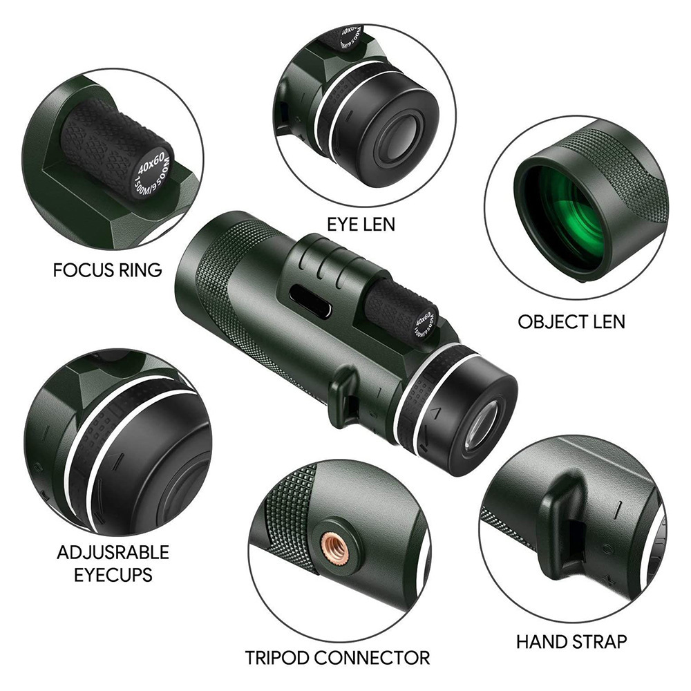 Outdoor Lighting And Camera - Telescopio a tubo singolo, telescopio esterno