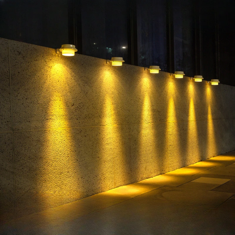Outdoor Lighting For Fence - 2 Pezzi Lampada Solare LED Super