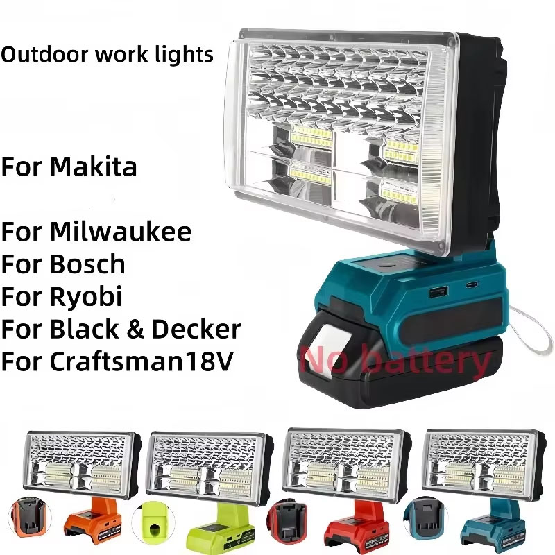 Outdoor Lighting Milwaukee - Lampada da Lavoro Portatile da Esterno