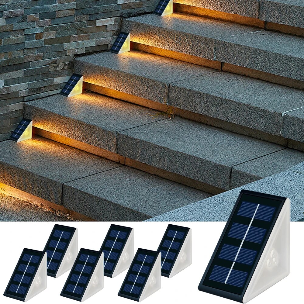 Outdoor Lighting On Stairs - Luci Solari da Esterno IP67 Impermeabili