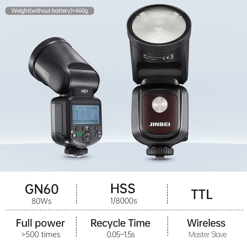 JINBEI HD-1 Flash per Fotocame - Outdoor Lighting And Camera recensione e prezzo