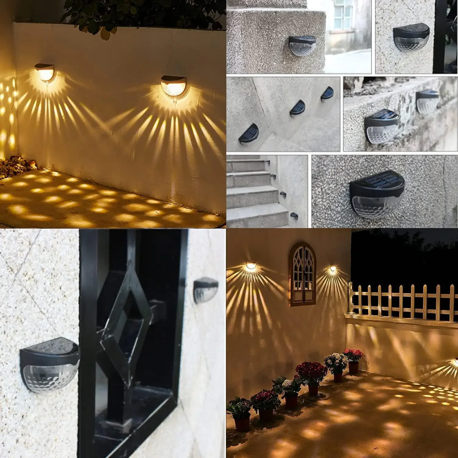 Lampada Solare LED da Esterno, - Outdoor Lighting For Fence recensione e prezzo