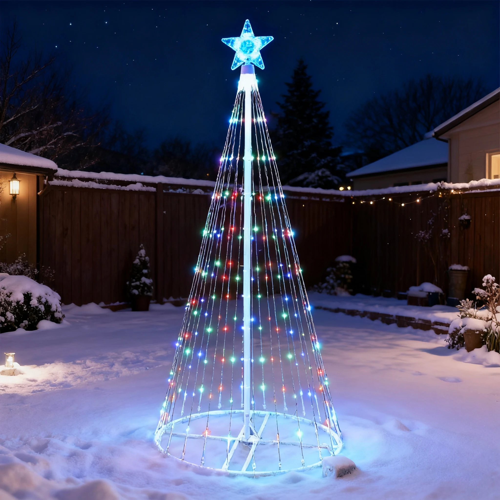 Luci a cascata a LED ad energi - Outdoor Lighting For Gazebo recensione e prezzo