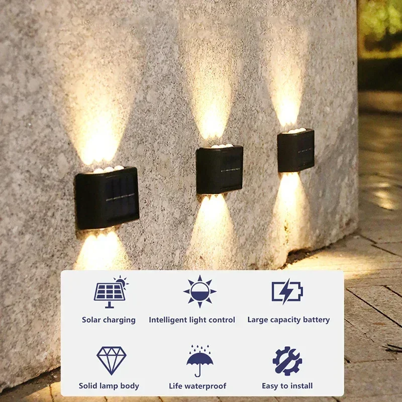 Lampada Solare LED da Esterno  - Outdoor Lighting For Fence recensione e prezzo