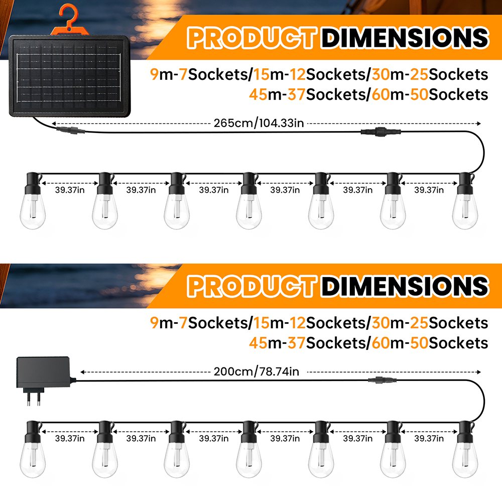 Luci a Stringa LED Impermeabil - Outdoor Lighting For Fence recensione e prezzo
