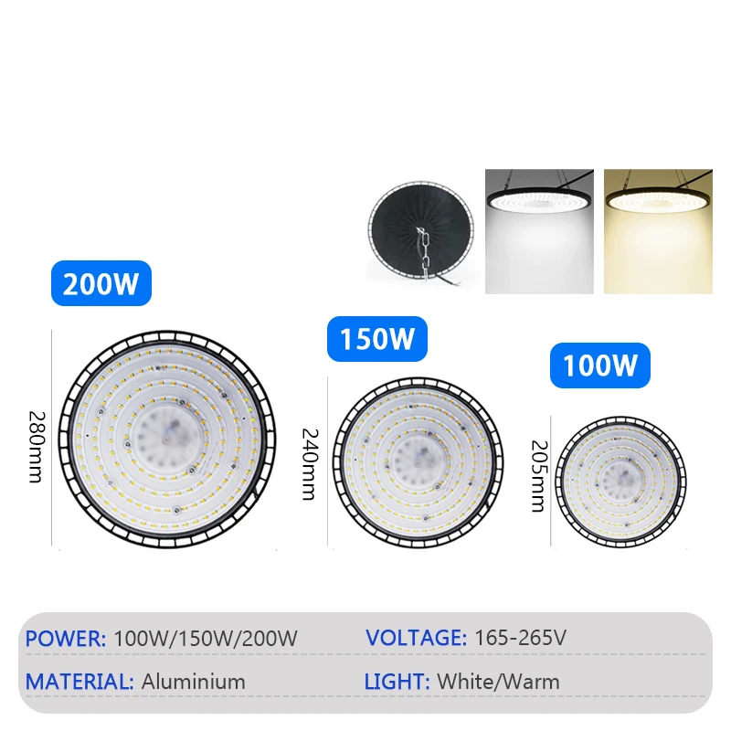 Lampada Industriale UFO LED 22 - Outdoor Lighting Warehouse recensione e prezzo