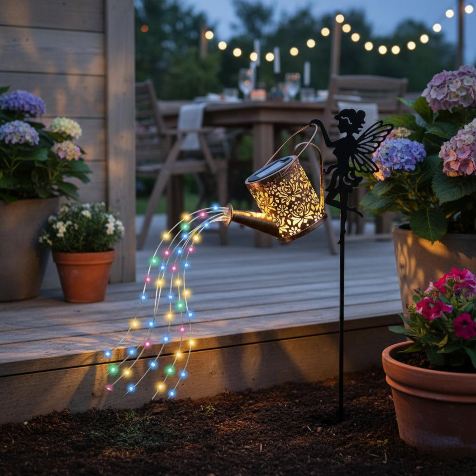 Luce Solare Decorativa a Forma - Outdoor Lighting Patio recensione e prezzo