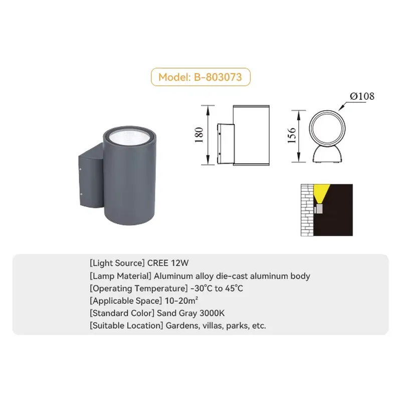 Lampada da Parete Decorativa p - Outdoor Lighting And Decor recensione e prezzo