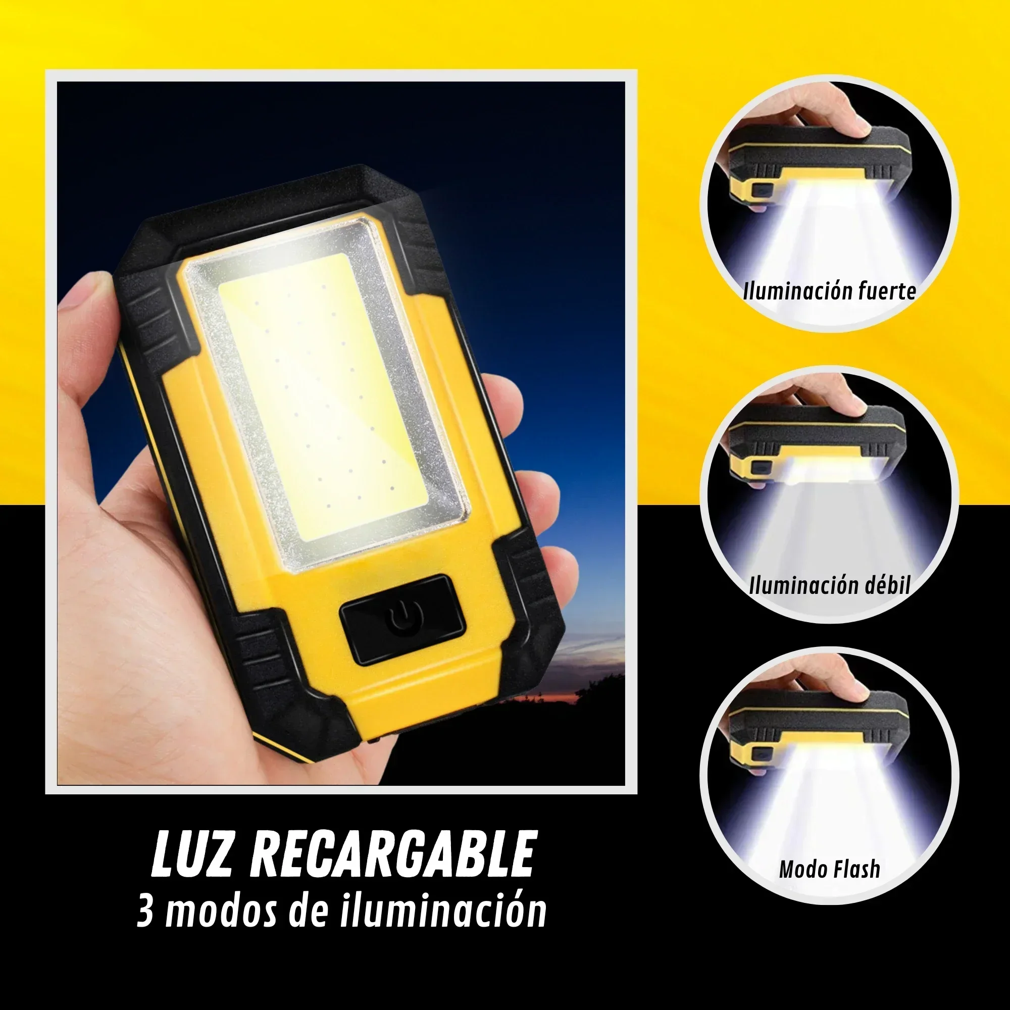 Torcia da Lavoro Ricaricabile  - Outdoor Lighting Replacement Bulbs recensione e prezzo