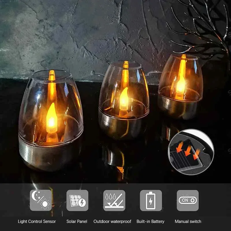 Luci a candela solari a LED in - Outdoor Lighting For Gazebo recensione e prezzo