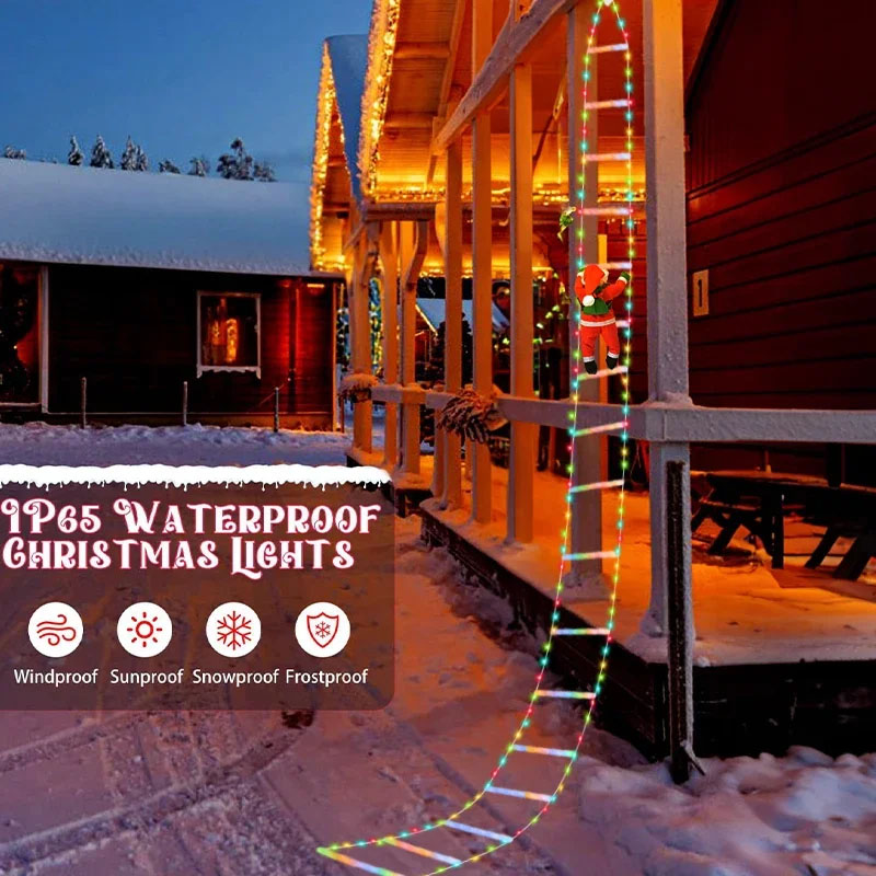 Luci di Natale a LED, Ghirland - Outdoor Lighting And Decor recensione e prezzo