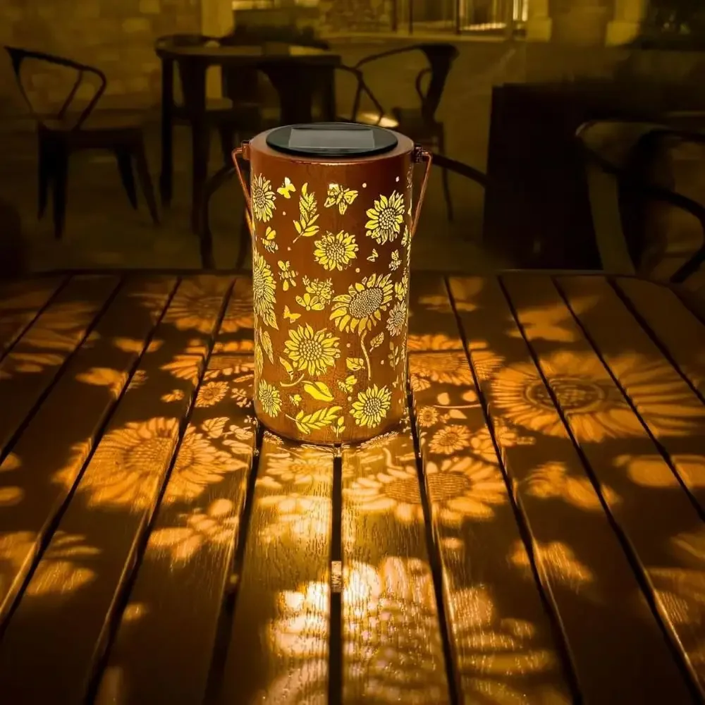 Luce Solare a Forma di Girasol - Outdoor Lighting Patio recensione e prezzo