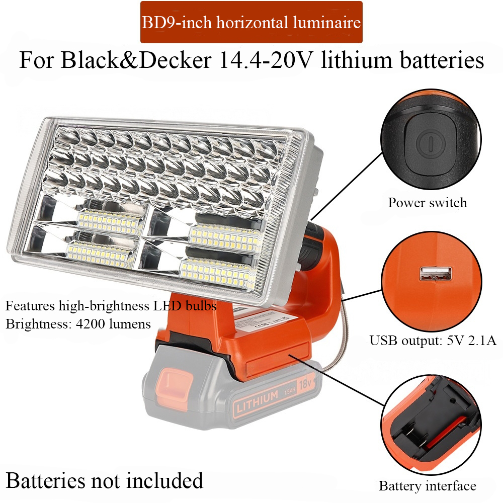 Torcia a batteria da 40 W Lamp - Outdoor Lighting Milwaukee recensione e prezzo