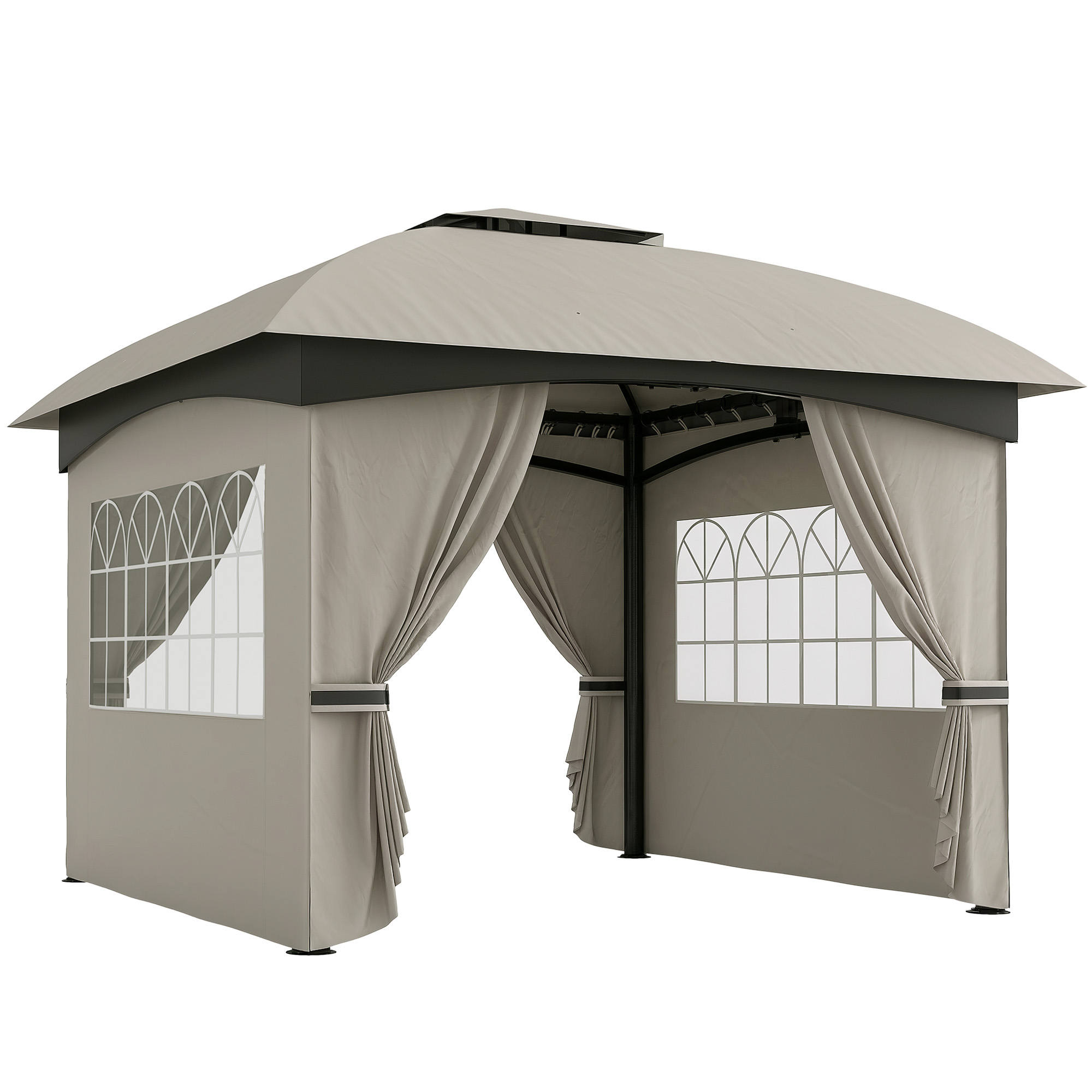 Gazebo da esterno 11' x 11' co - Outdoor Lighting For Gazebo recensione e prezzo