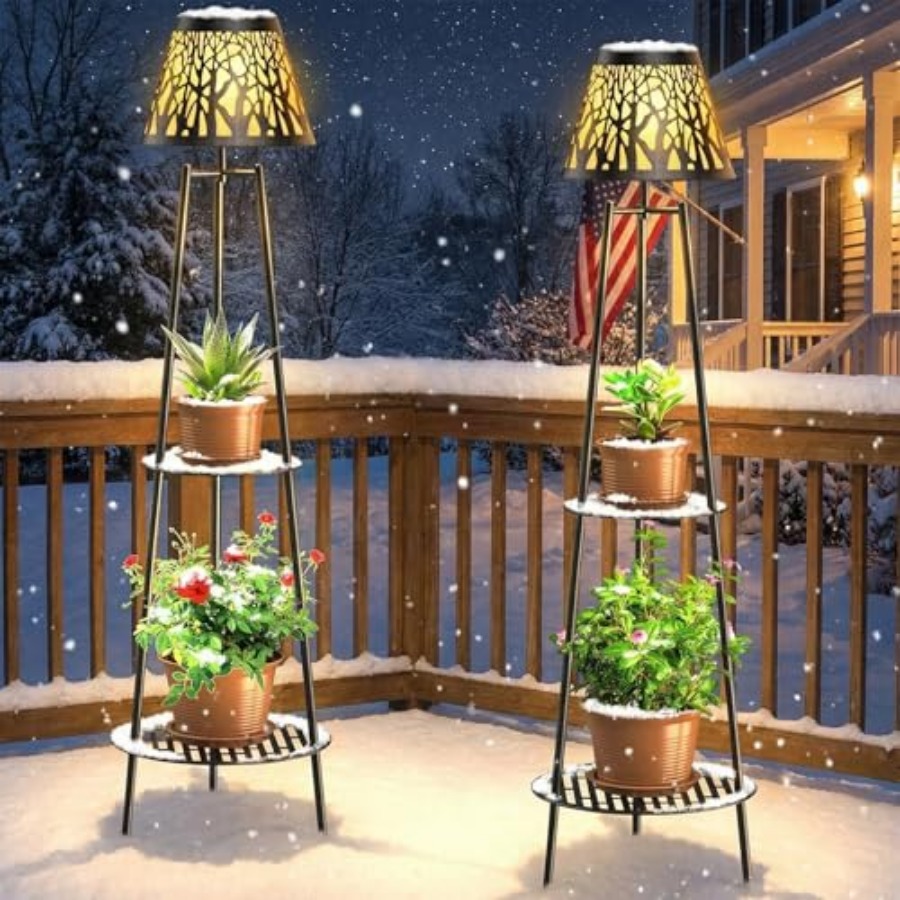 Set di 2 Lampade Solari da Est - Outdoor Lighting And Decor recensione e prezzo