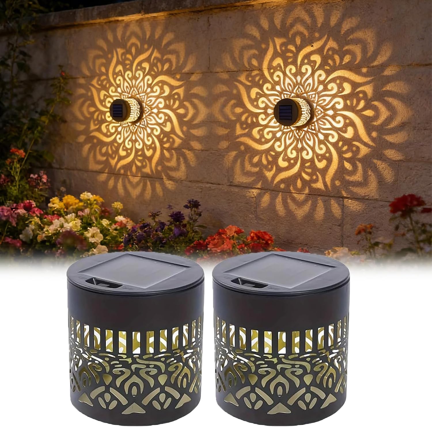 Confezione da 2 Luci Solari da - Outdoor Lighting For Fence recensione e prezzo