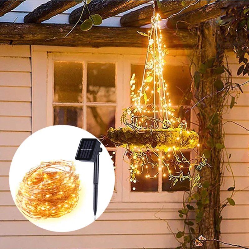 100 LED Solar Fairy impermeabi - Outdoor Lighting Patio recensione e prezzo