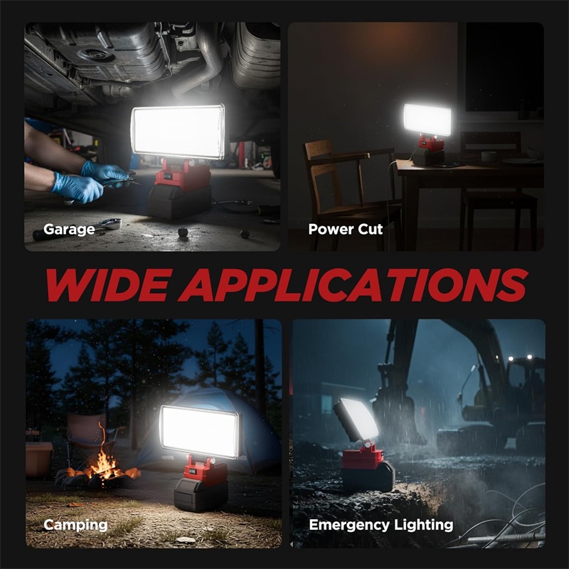 Lampada da lavoro a LED portat - Outdoor Lighting Milwaukee recensione e prezzo