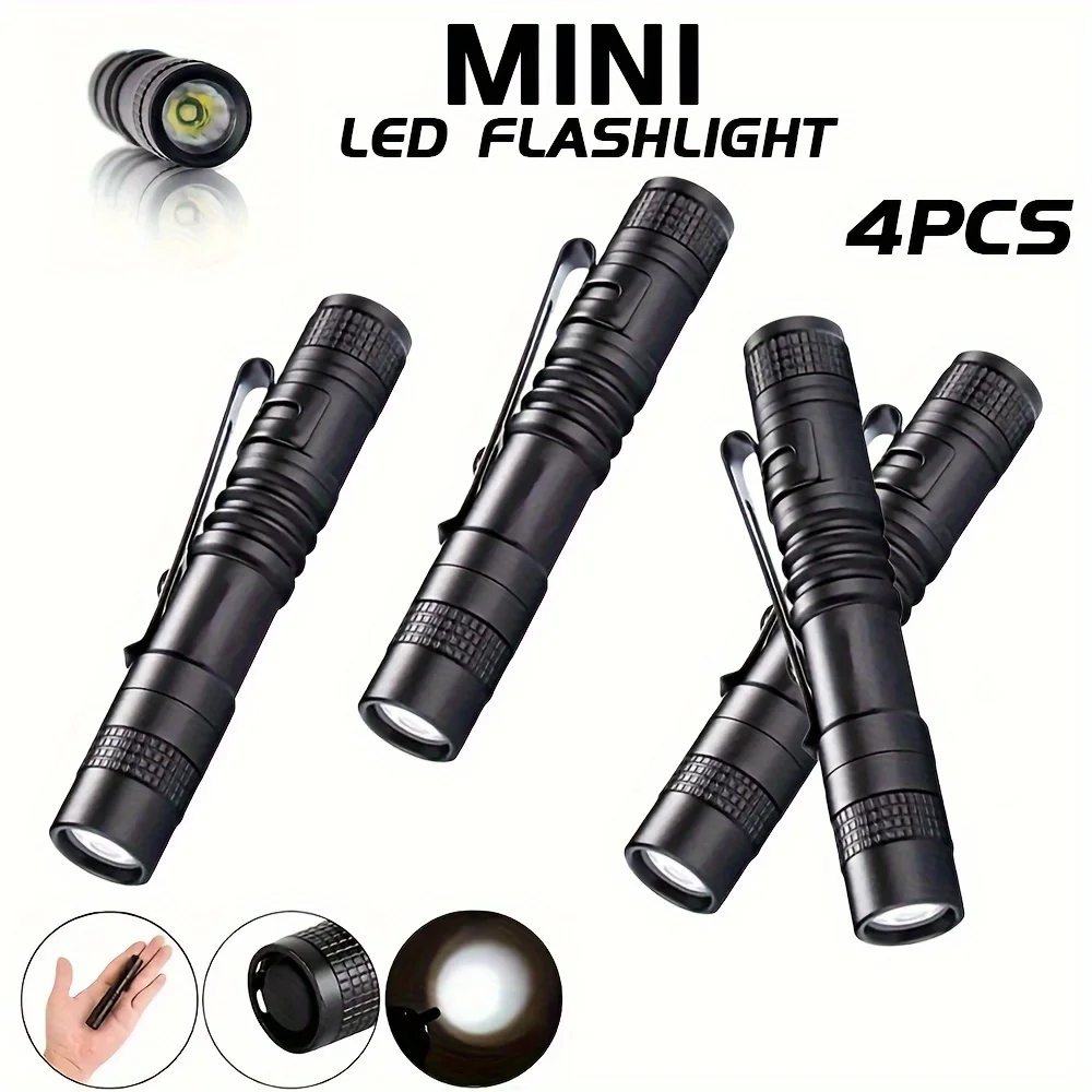 1-4 pezzi mini torcia portatil - Outdoor Lighting Replacement Bulbs recensione e prezzo