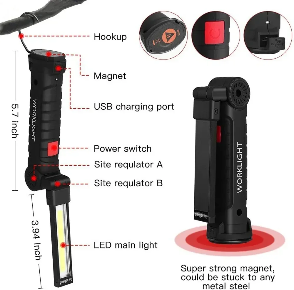 Torcia LED COB Lampada di ispe - Outdoor Lighting Replacement Bulbs recensione e prezzo