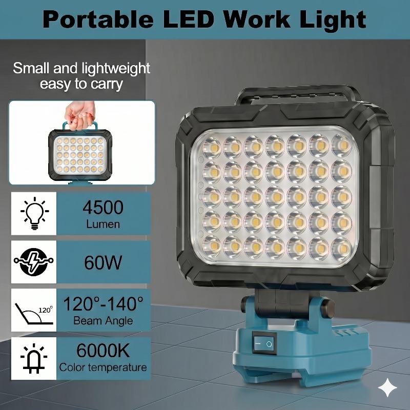 Faretto da Cantiere Senza Fili - Outdoor Lighting Milwaukee recensione e prezzo