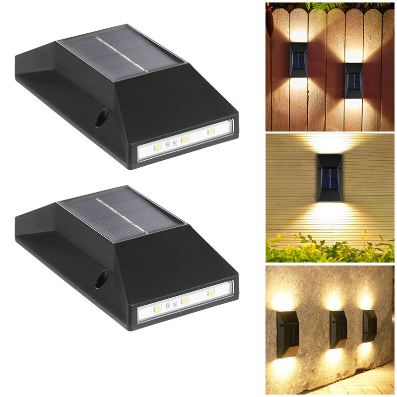 Lampade Solari da Parete a 6 L - Outdoor Lighting For Fence recensione e prezzo