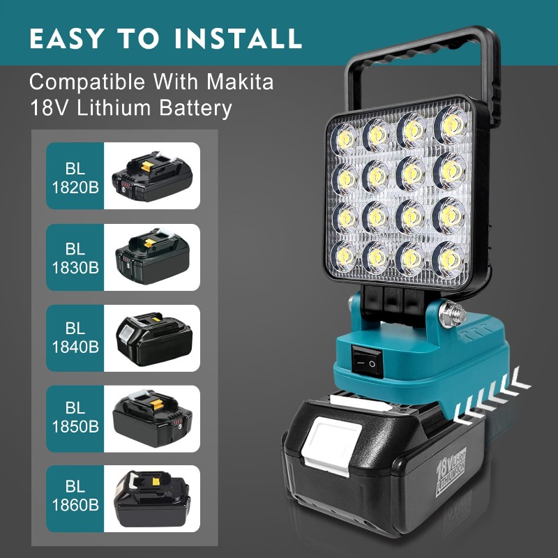 Faretto Portatile da Cantiere  - Outdoor Lighting Milwaukee recensione e prezzo